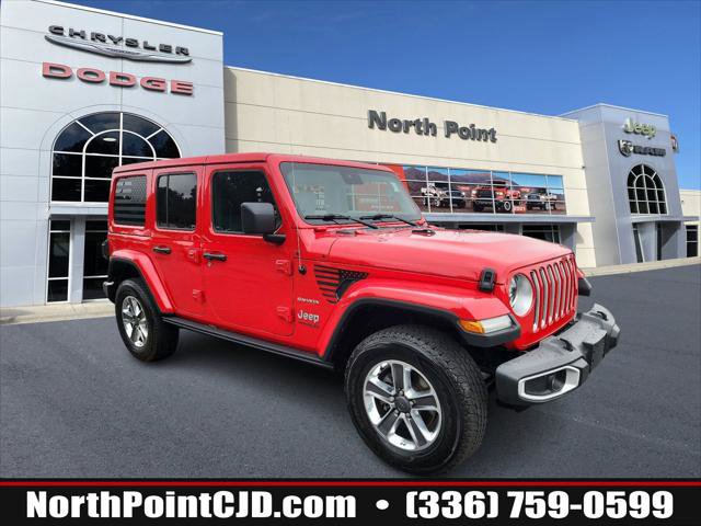 Certified 2022 Jeep Wrangler Unlimited Sahara w/ LED Lighting Group image 1