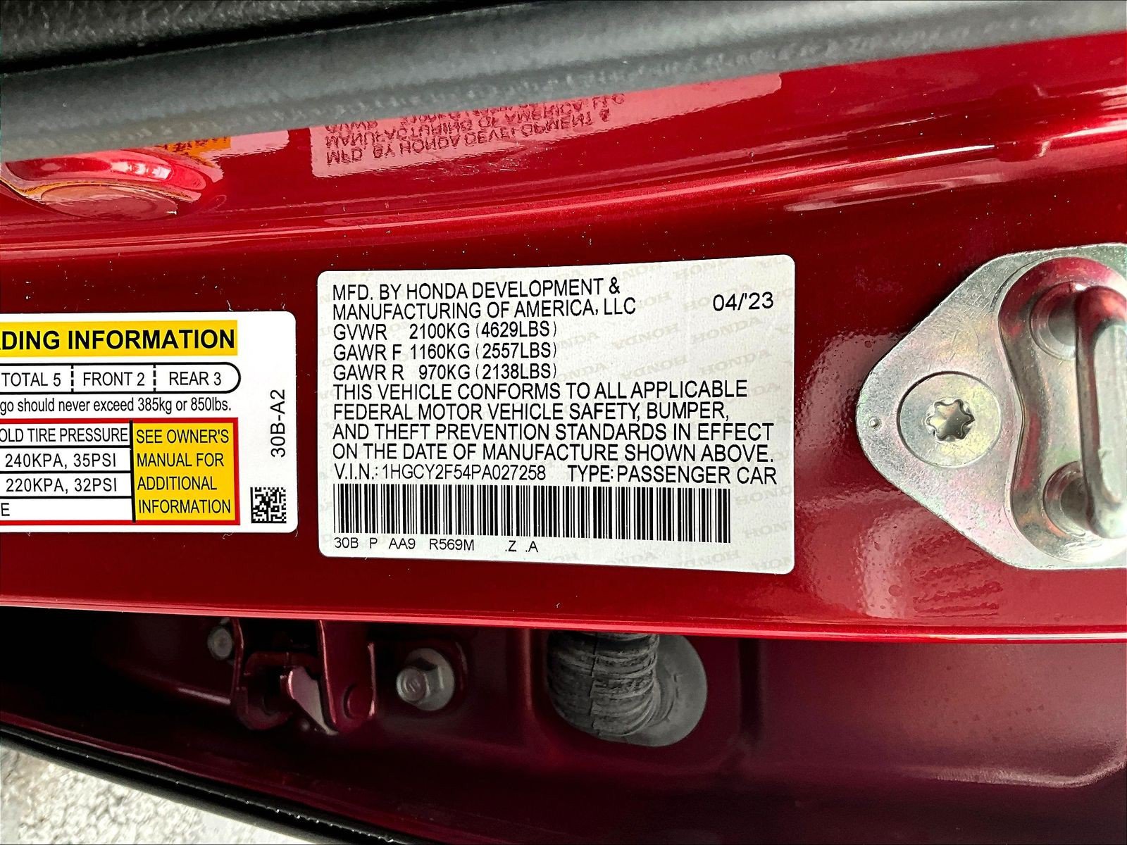 Used 2023 Honda Accord Sport image 18