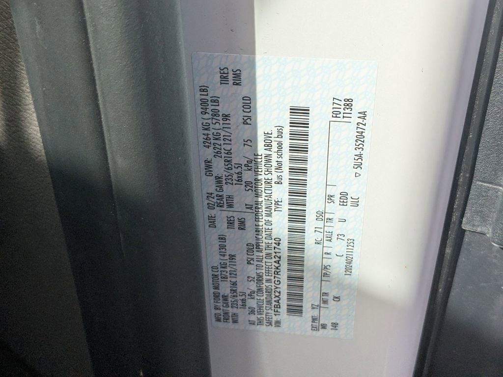 Certified 2024 Ford Transit 350 XLT image 31