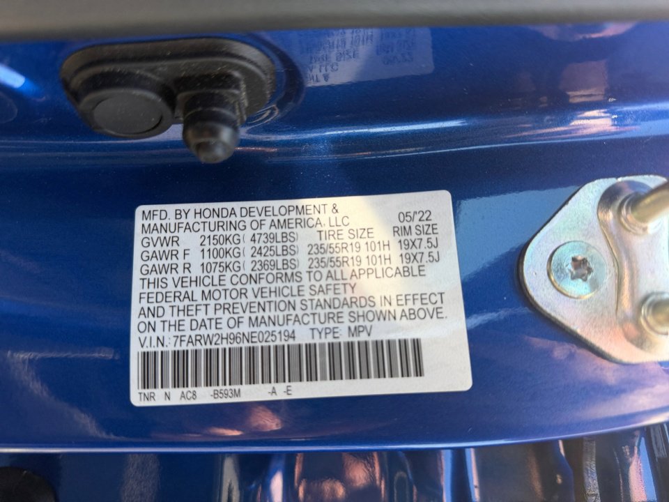 Certified 2022 Honda CR-V Touring image 35