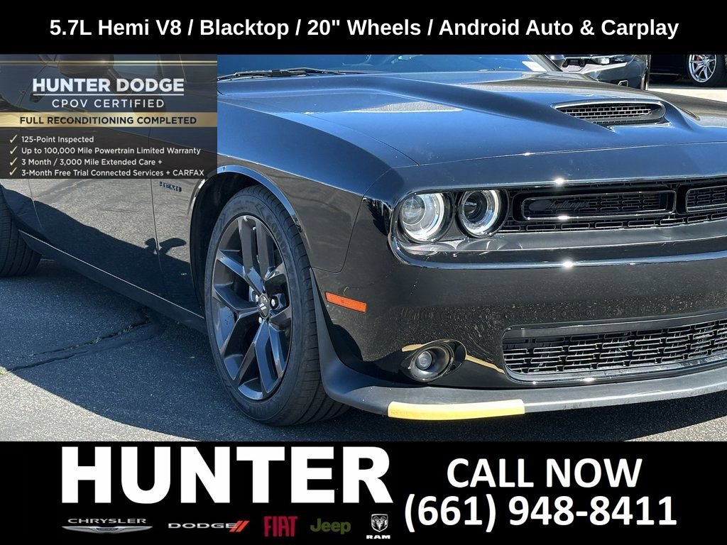 Certified 2022 Dodge Challenger R/T w/ Blacktop Package image 11