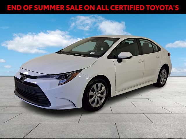 Certified 2025 Toyota Corolla LE FWD image 4