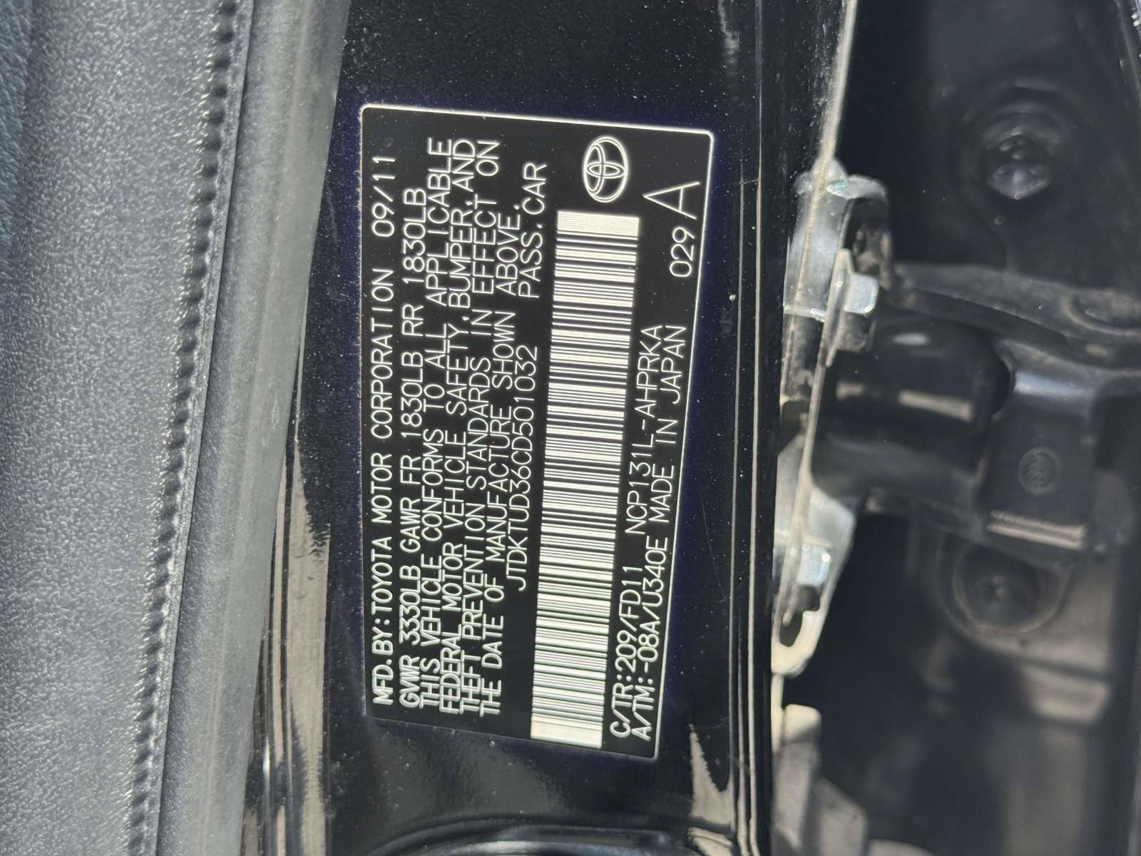 Used 2012 Toyota Yaris SE FWD image 15