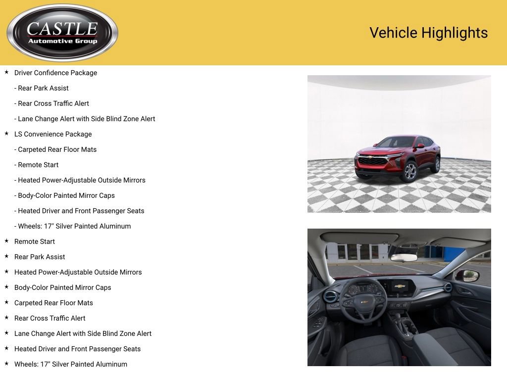 New 2026 Chevrolet Trax LS w/ LS Convenience Package FWD image 3