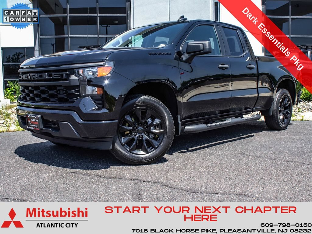 Used 2023 Chevrolet Silverado 1500 Custom w/ LPO, Dark Essentials Package AWD/4WD image 1