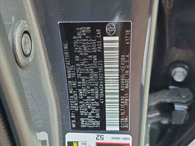 Certified 2026 Toyota Camry SE FWD image 24