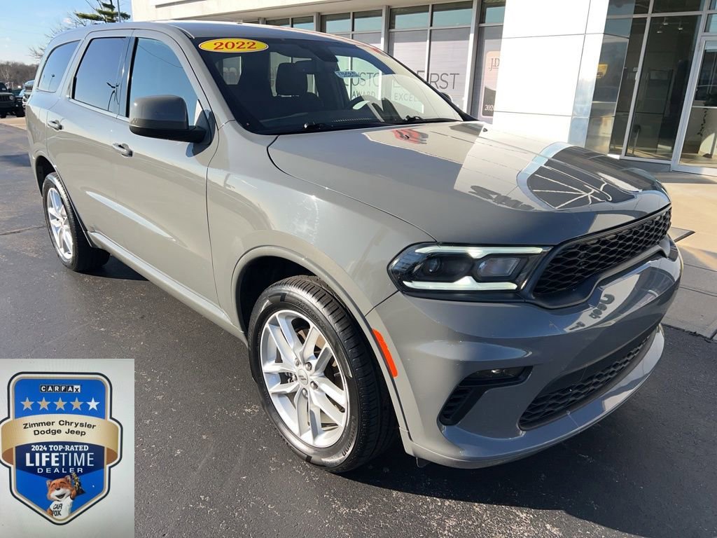 Certified 2022 Dodge Durango GT