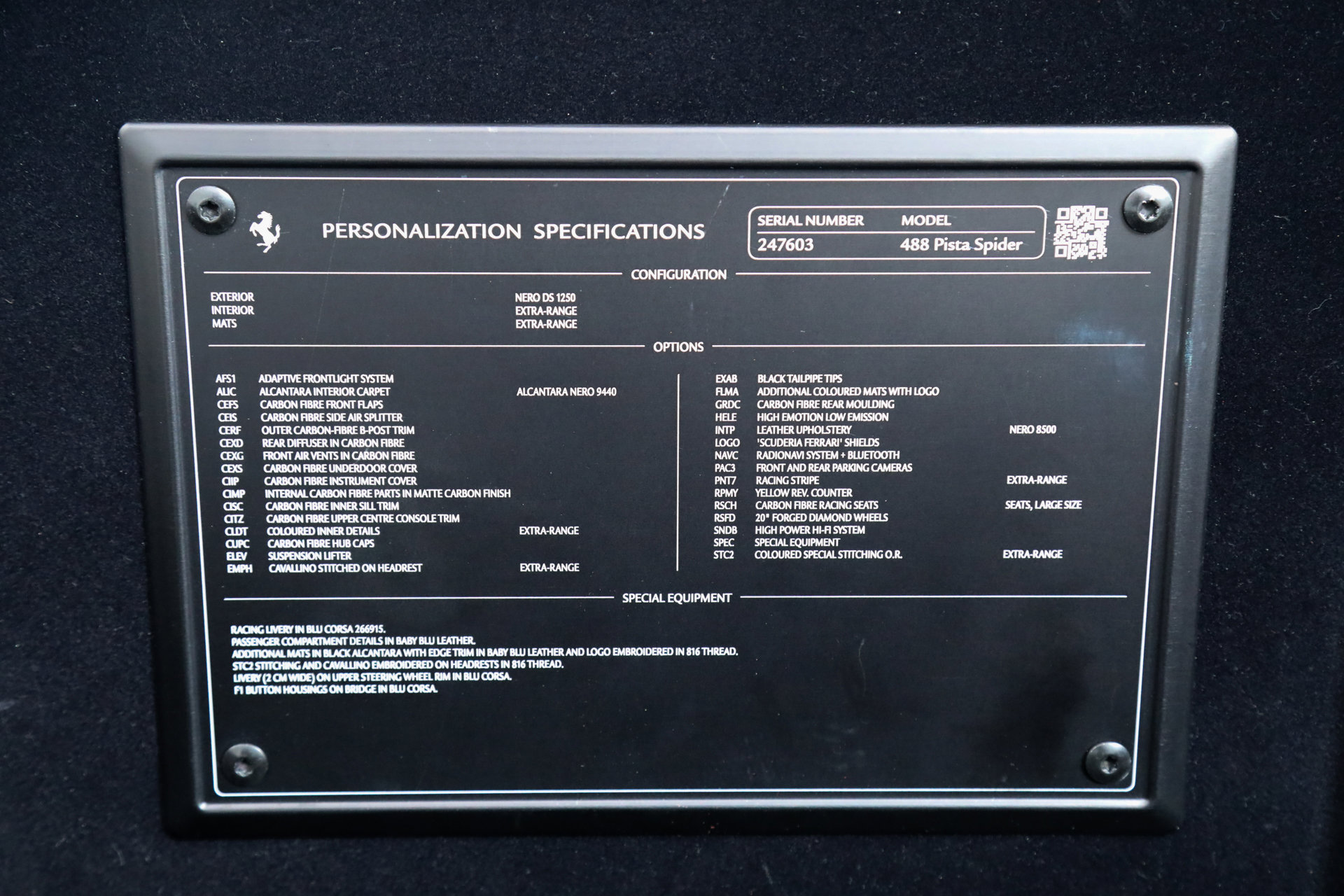 Certified 2019 Ferrari 488 Pista Spider image 38