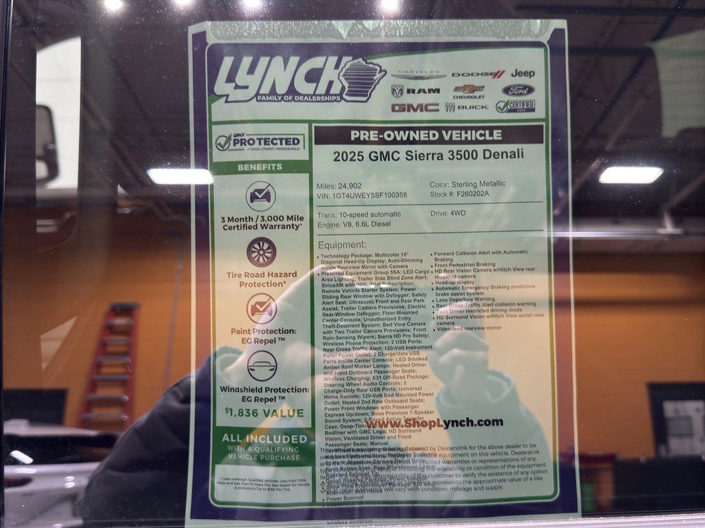 Used 2025 GMC Sierra 3500 Denali w/ Denali Reserve Package image 49