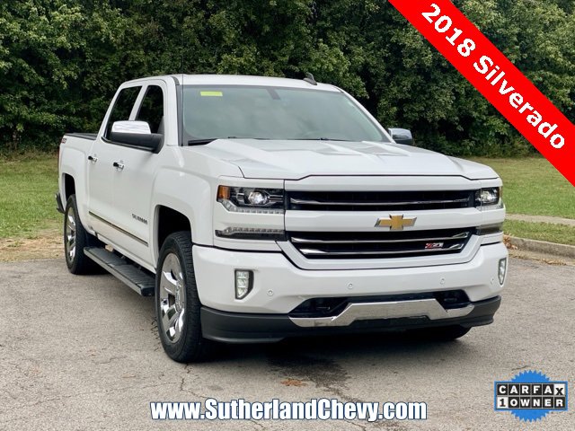 Used 2018 Chevrolet Silverado 1500 LTZ Z71 w/ LTZ Plus Package
