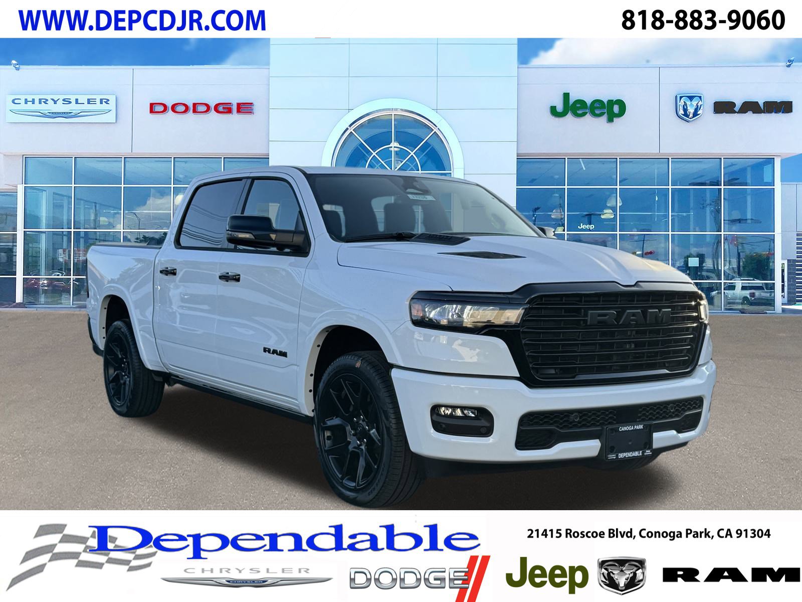 New 2026 RAM 1500 Laramie w/ Night Edition image 1