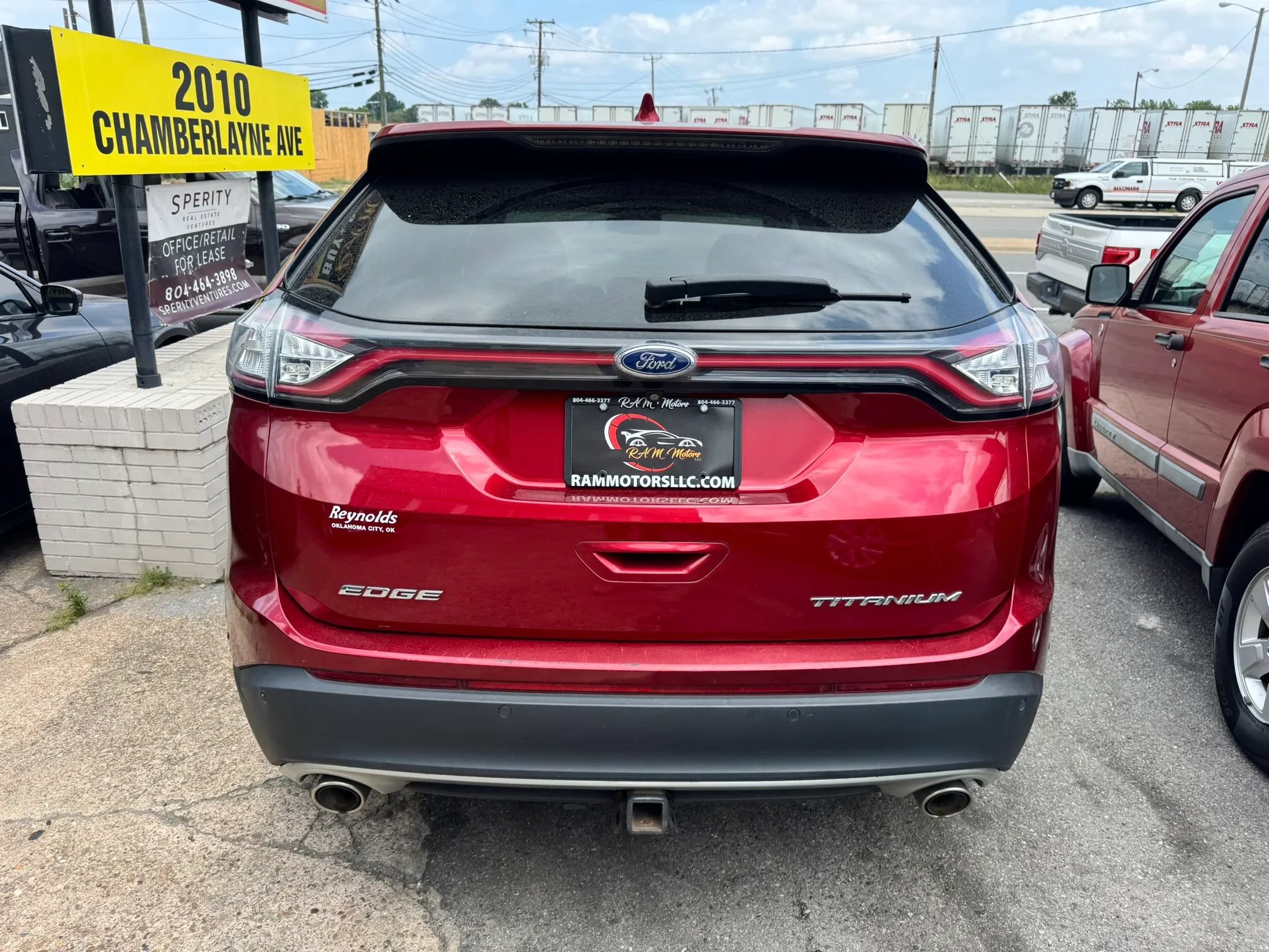 Used 2015 Ford Edge Titanium w/ Equipment Group 302A FWD image 4