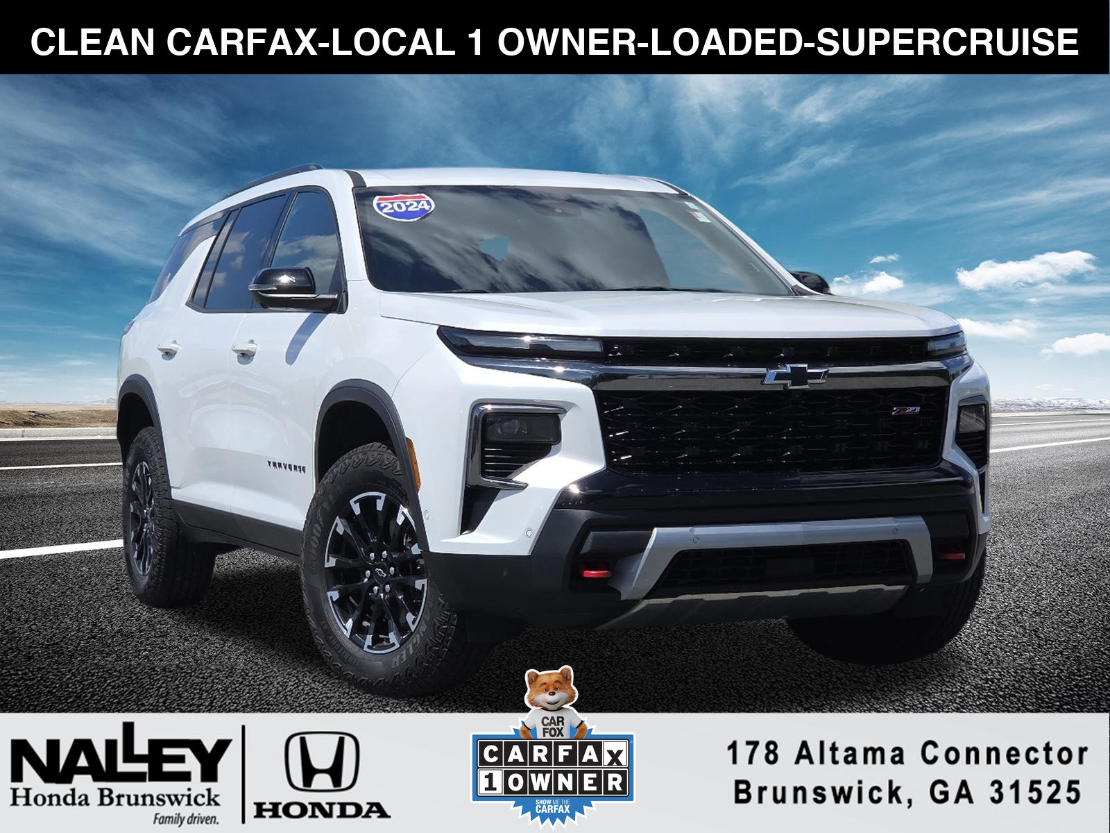 Used 2024 Chevrolet Traverse Z71 w/ Enhanced Driving Package AWD/4WD image 1