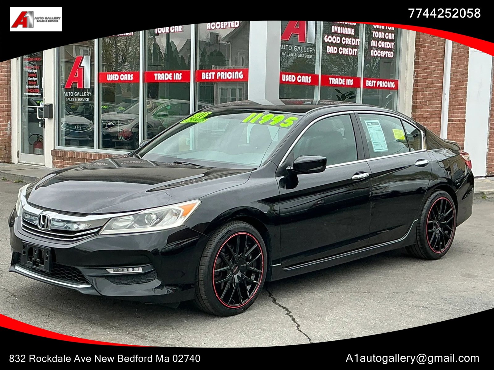 Used 2016 Honda Accord Sport image 1