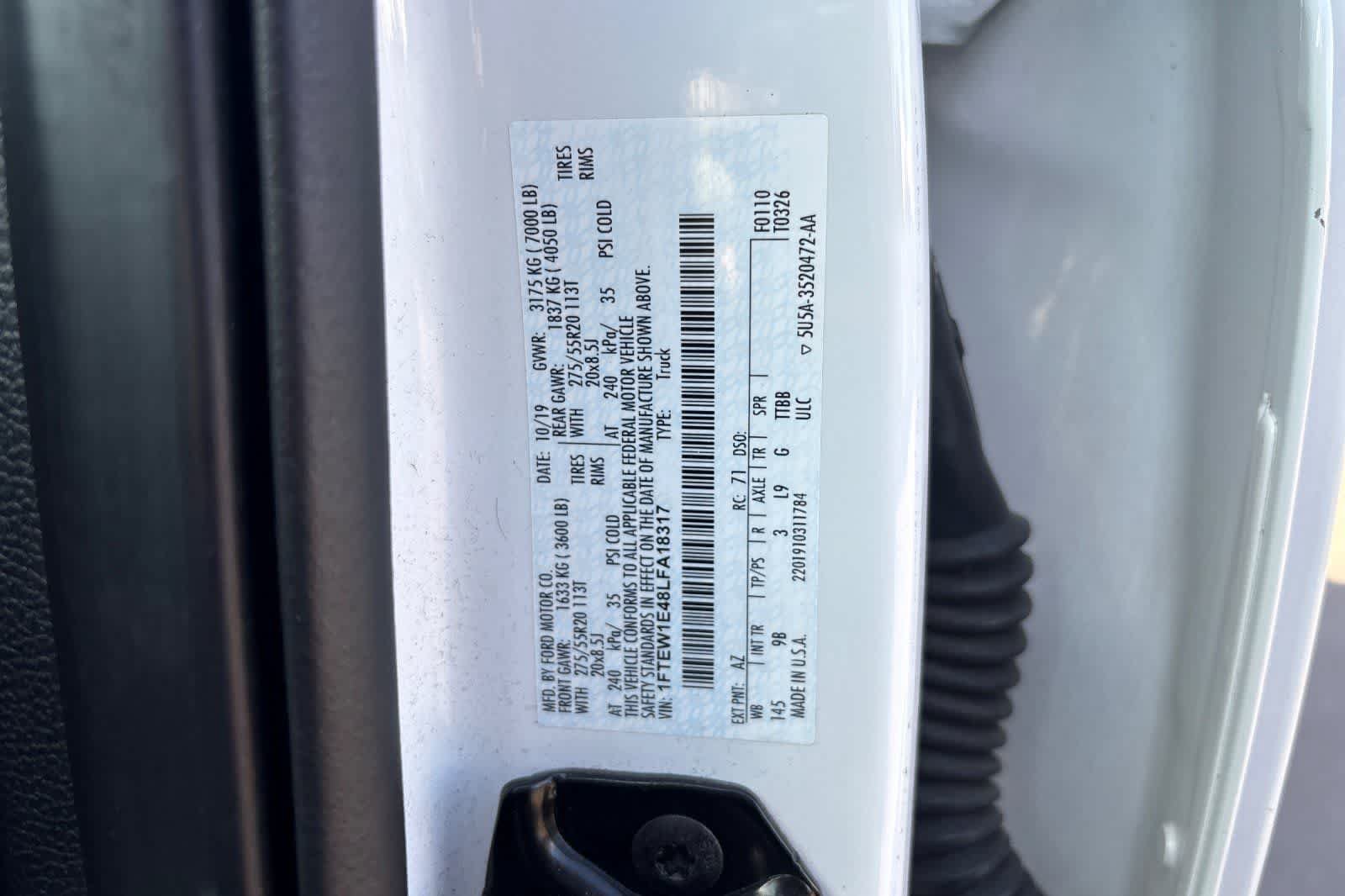 Used 2020 Ford F150 Platinum w/ Equipment Group 701A Luxury AWD/4WD image 27
