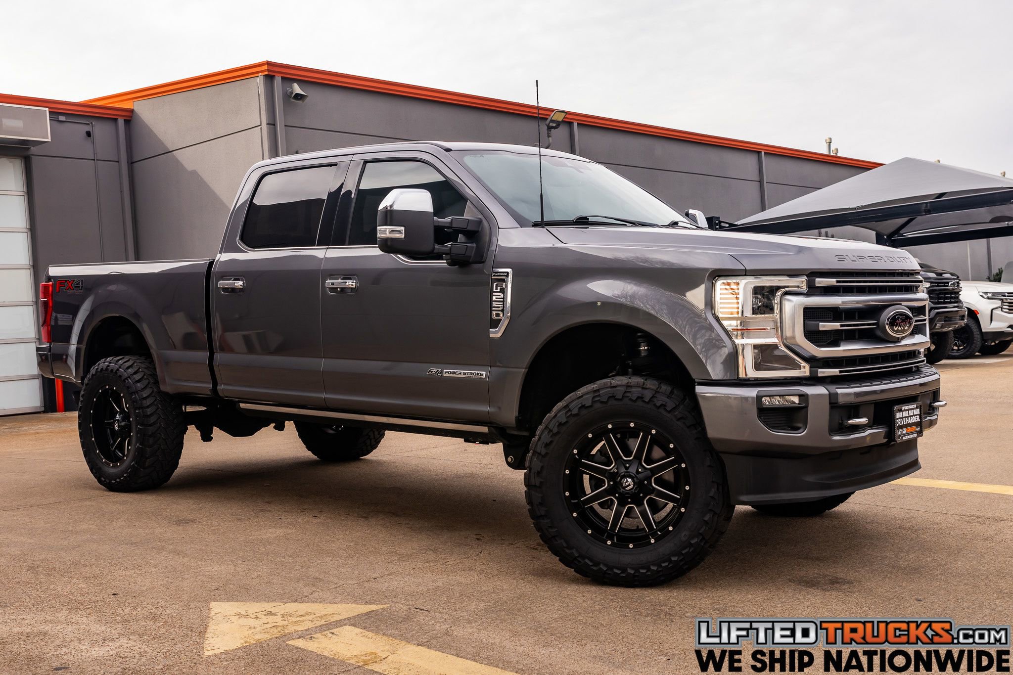 Used 2021 Ford F250 Platinum w/ FX4 Off-Road Package AWD/4WD image 1