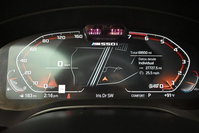 Used 2021 BMW M550i xDrive w/ Dynamic Handling Package AWD/4WD image 17