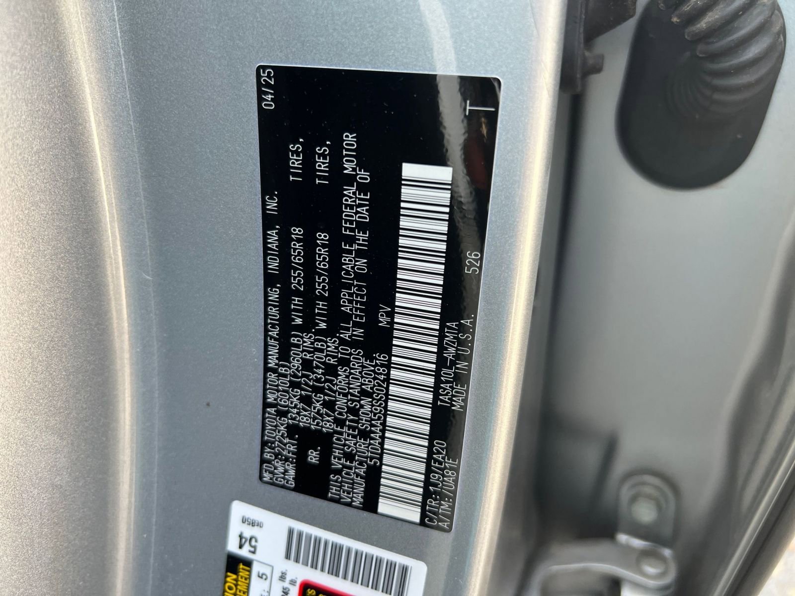 Used 2025 Toyota Grand Highlander FWD image 23