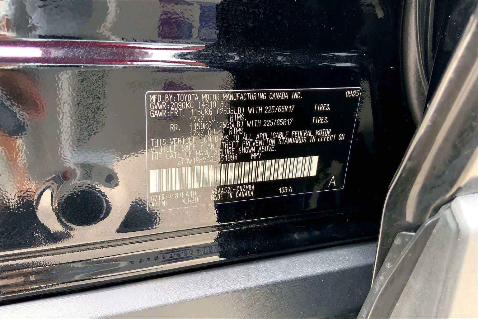 Used 2025 Toyota RAV4 XLE w/ Convenience Package FWD image 35