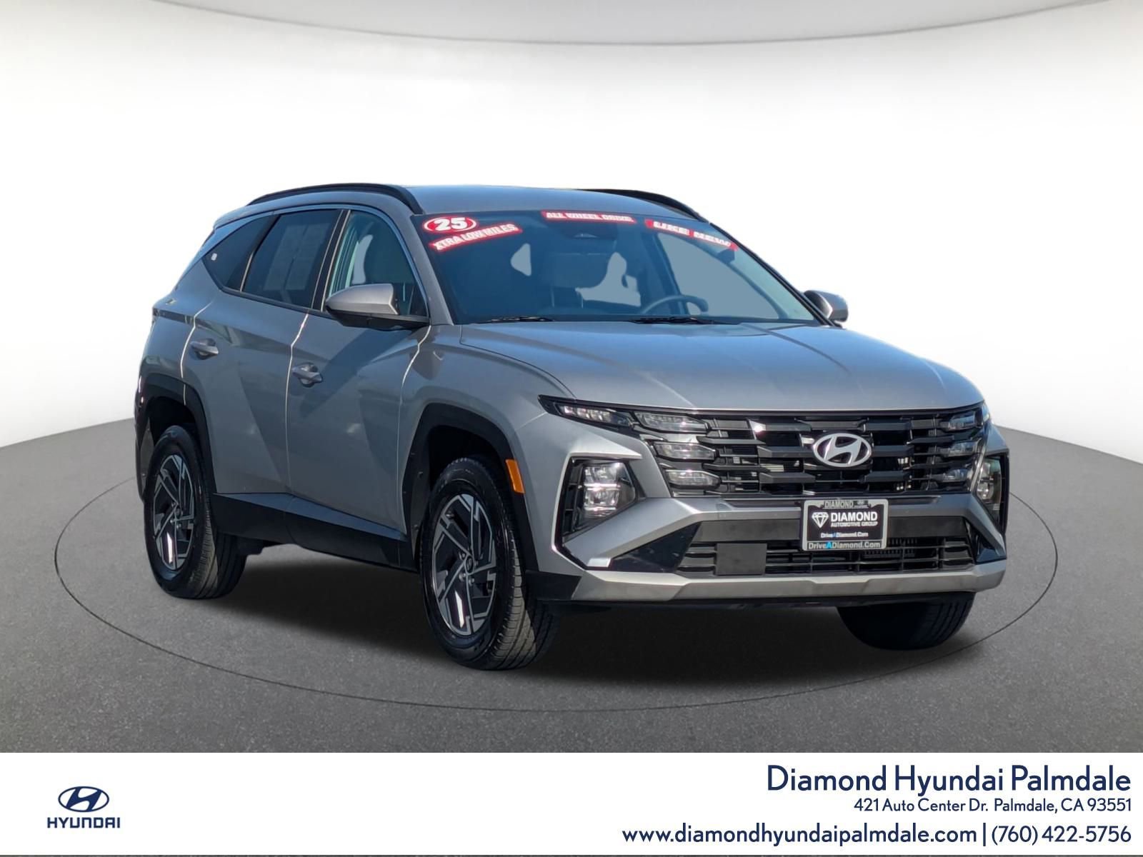 Used 2025 Hyundai Tucson Blue image 1