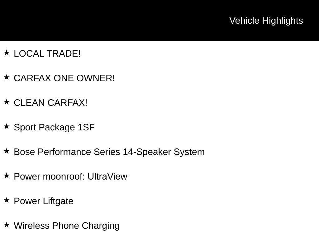 Certified 2026 Cadillac XT5 Sportv w/ LPO, Floor Liner Package AWD/4WD image 5