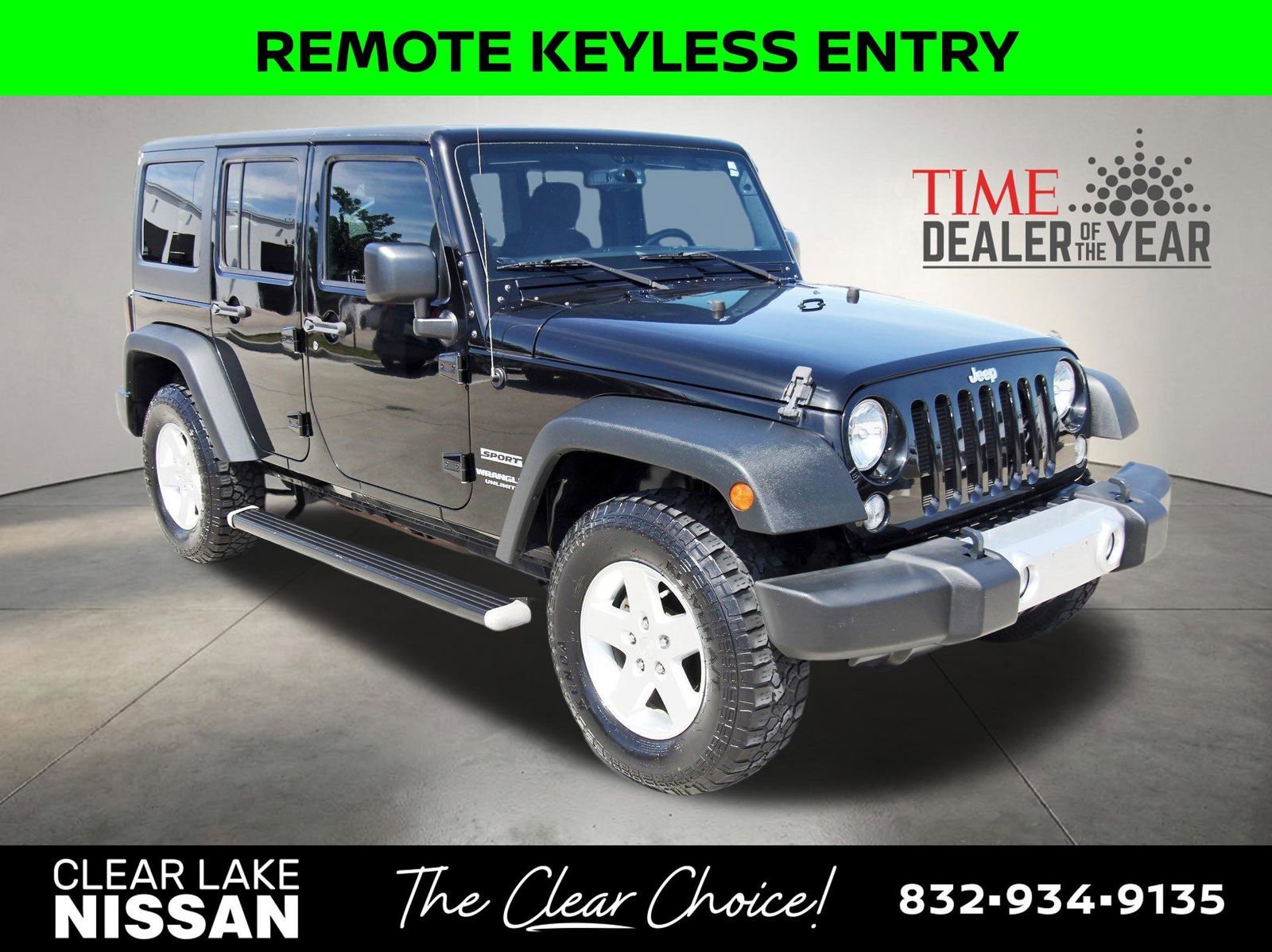Used 2016 Jeep Wrangler Unlimited Sport w/ Quick Order Package 24S image 9