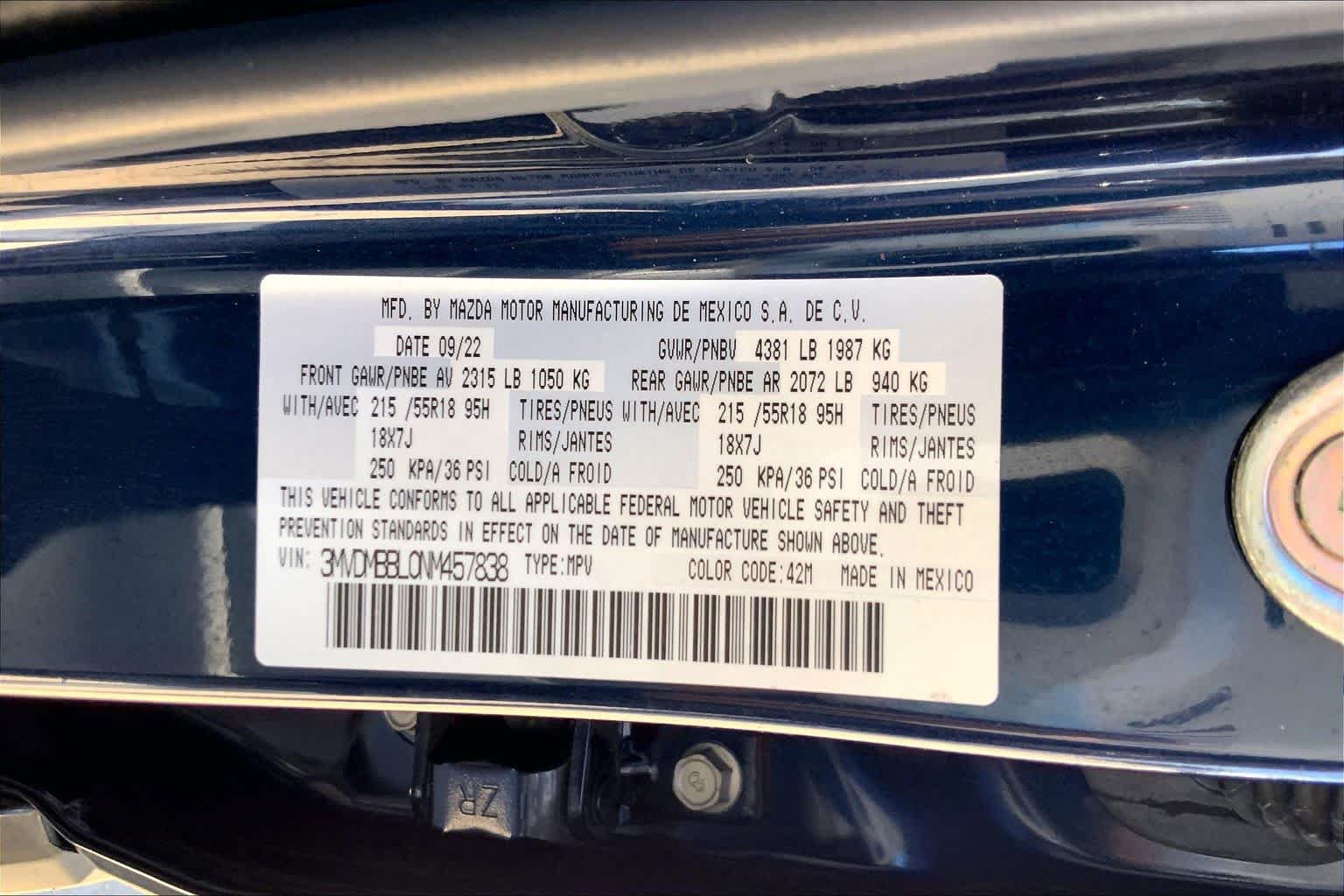 Used 2022 MAZDA CX-30 AWD 2.5 S w/ Select Package image 33