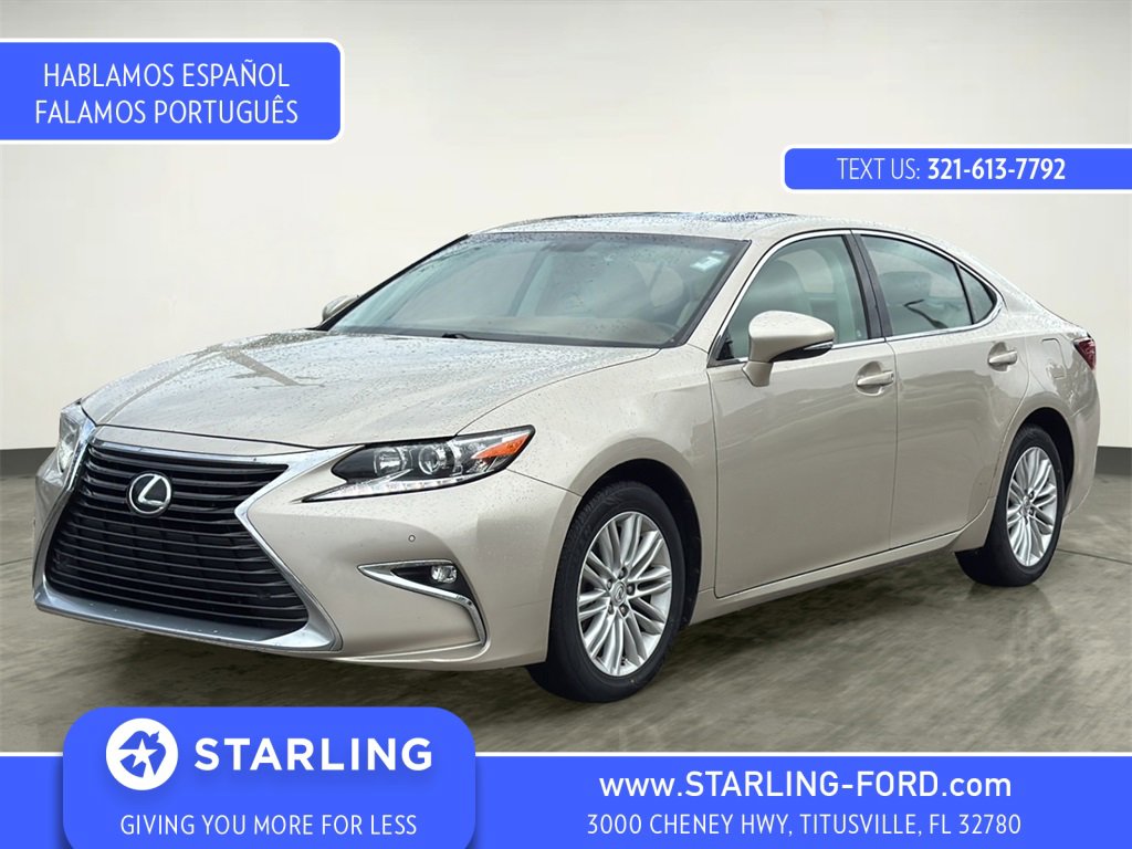 Used 2016 Lexus ES 350 w/ Premium Package w/Wood Trim