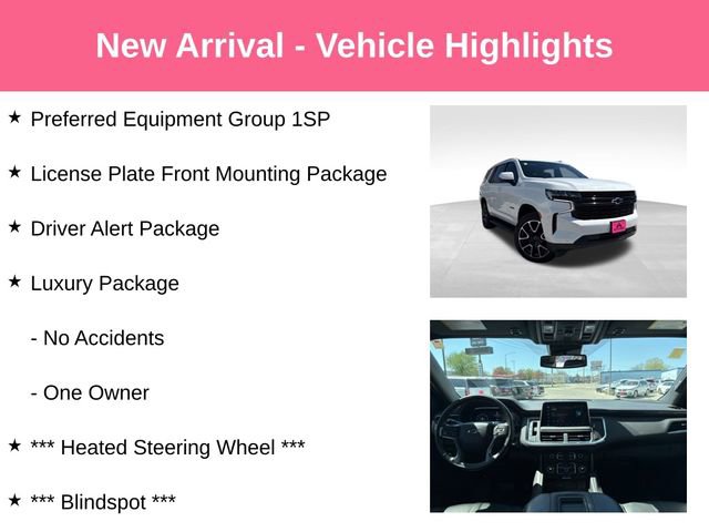 Used 2023 Chevrolet Tahoe RST w/ Luxury Package AWD/4WD image 2