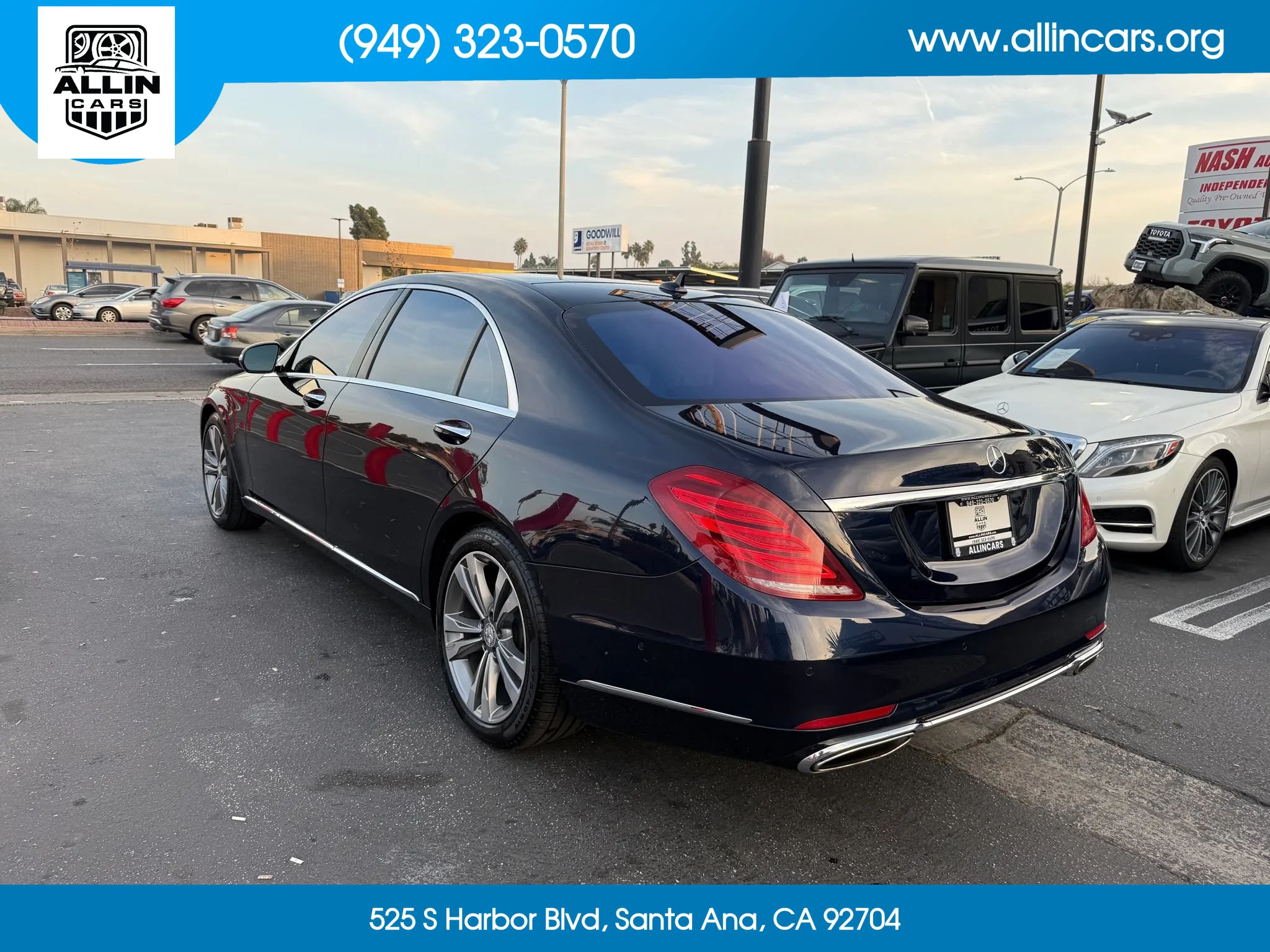Used 2014 Mercedes-Benz S 550 Sedan w/ Premium 1 Package image 6