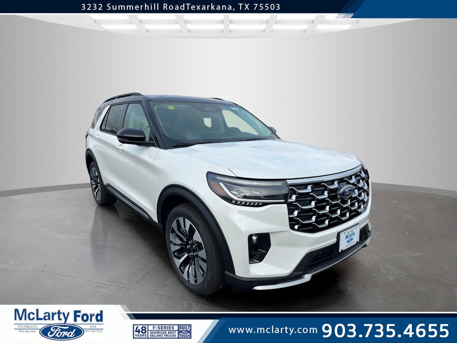 New 2026 Ford Explorer Platinum w/ LUX Leather Package image 1