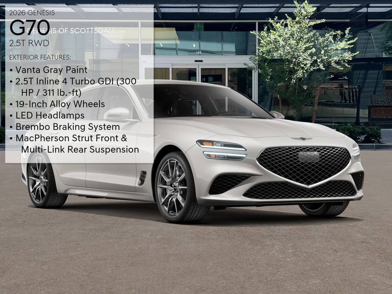 New 2026 Genesis G70 2.5T image 3