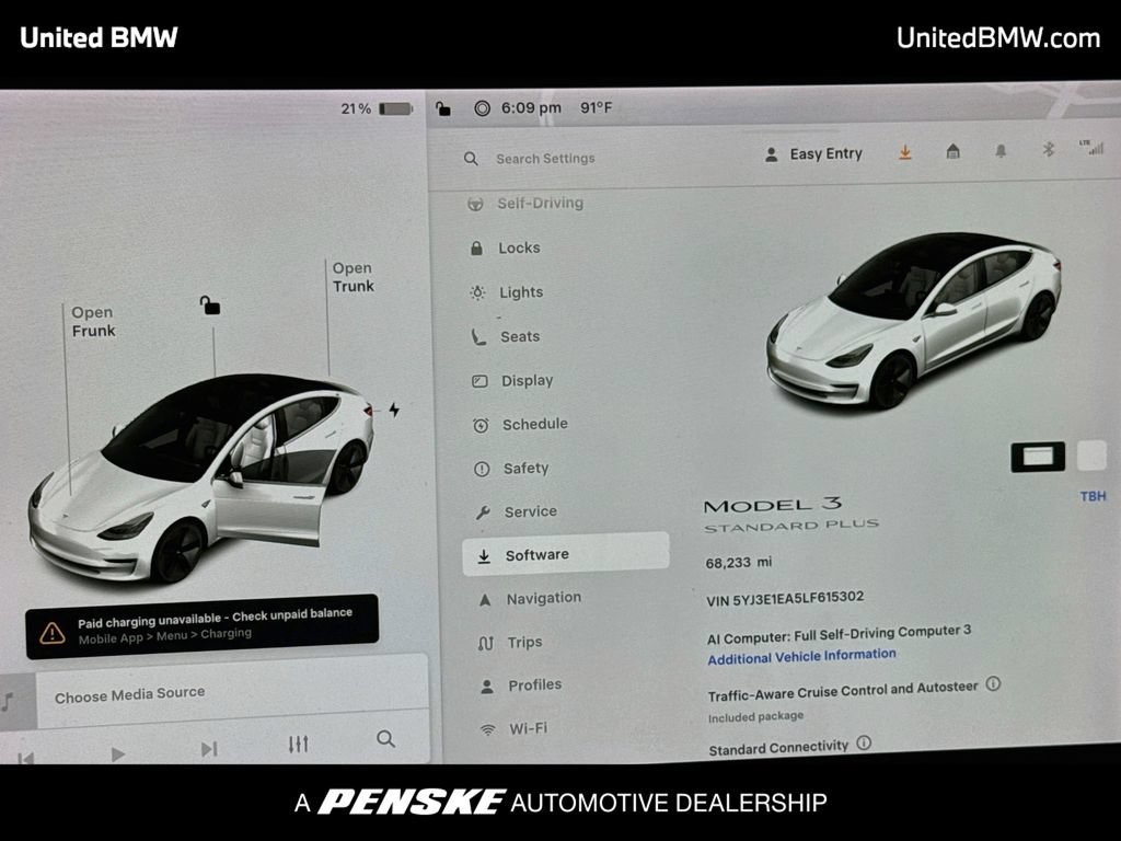 Used 2020 Tesla Model 3 Standard Range RWD image 14
