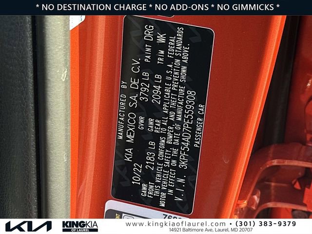 Used 2023 Kia Forte GT-Line w/ GT-Line Premium Package image 31