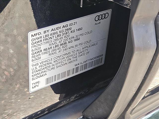 Used 2021 Audi Q7 2.0T Premium Plus w/ Executive Package AWD/4WD image 28