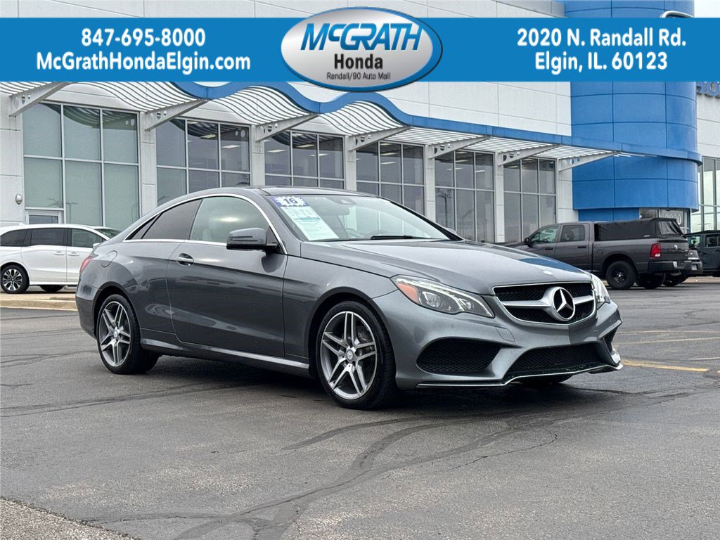 Used 2016 Mercedes-Benz E 400 4MATIC Coupe