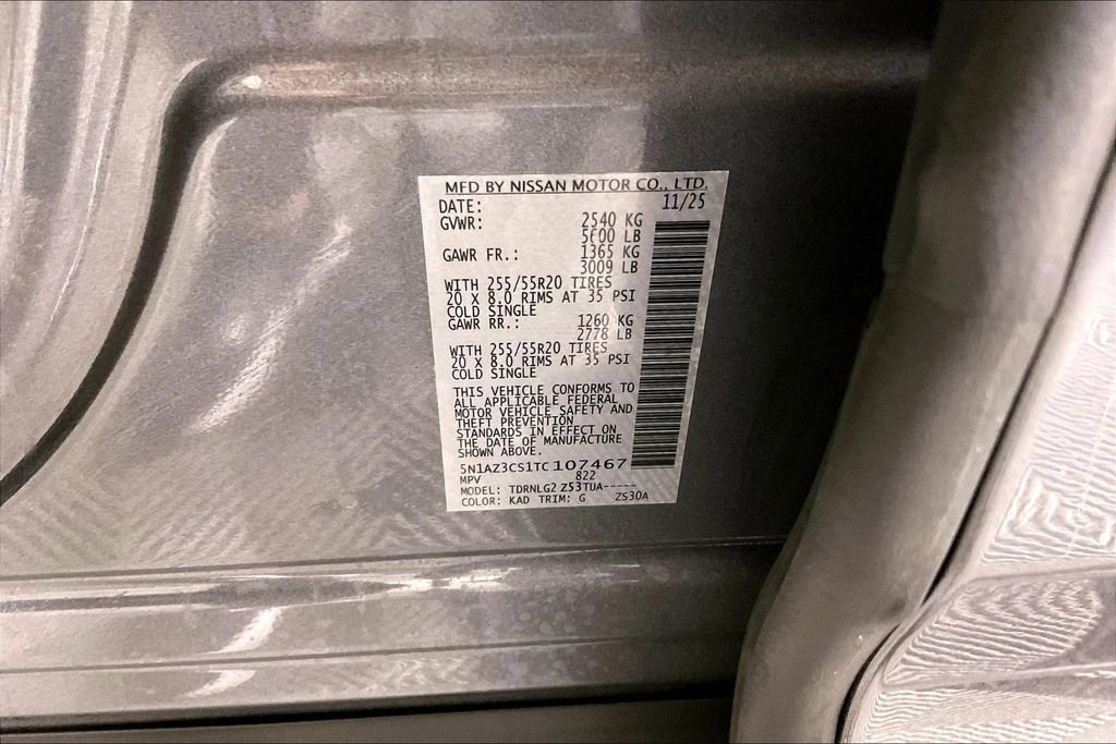 New 2026 Nissan Murano SL image 27