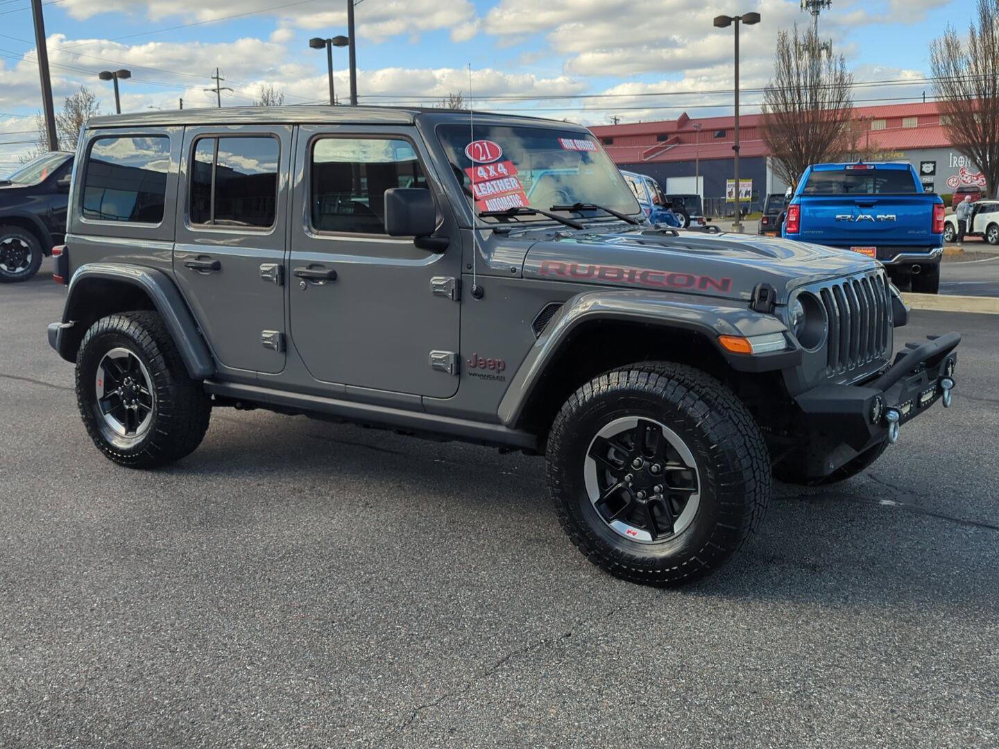 Used 2021 Jeep Wrangler Unlimited Rubicon AWD/4WD image 1