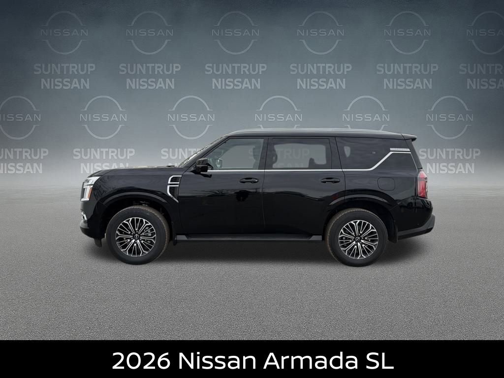 New 2026 Nissan Armada SL w/ Captain's Chari Seat Package AWD/4WD video 3