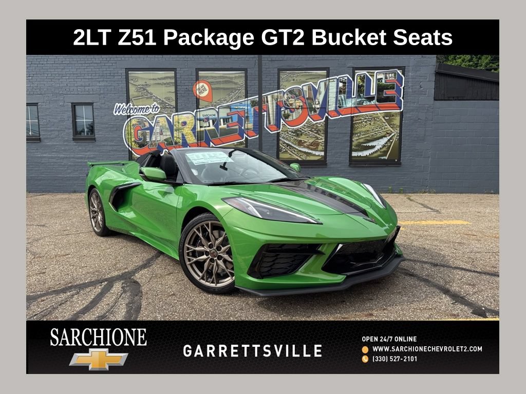 New 2026 Chevrolet Corvette Stingray Preferred Conv w/ Z51 Performance Package RWD image 1