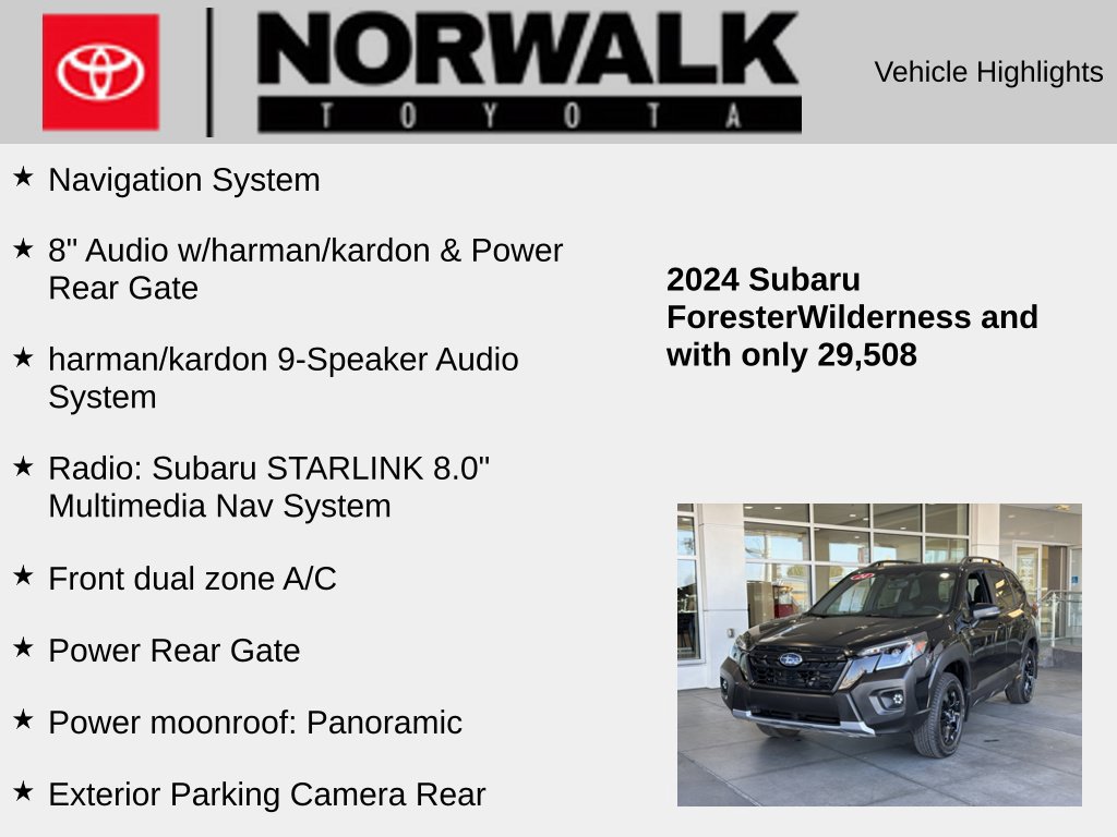 Used 2024 Subaru Forester Wilderness AWD/4WD image 10