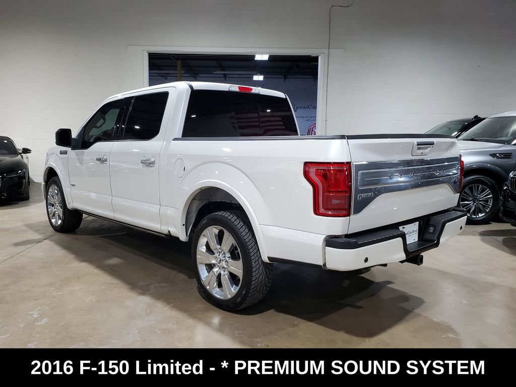 Used 2016 Ford F150 Limited w/ Trailer Tow Package AWD/4WD image 12