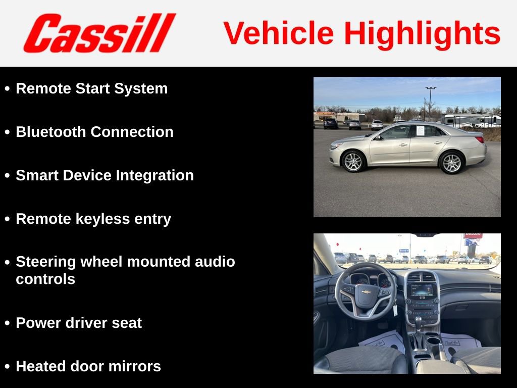 Used 2014 Chevrolet Malibu LT w/ Power Convenience Package image 6