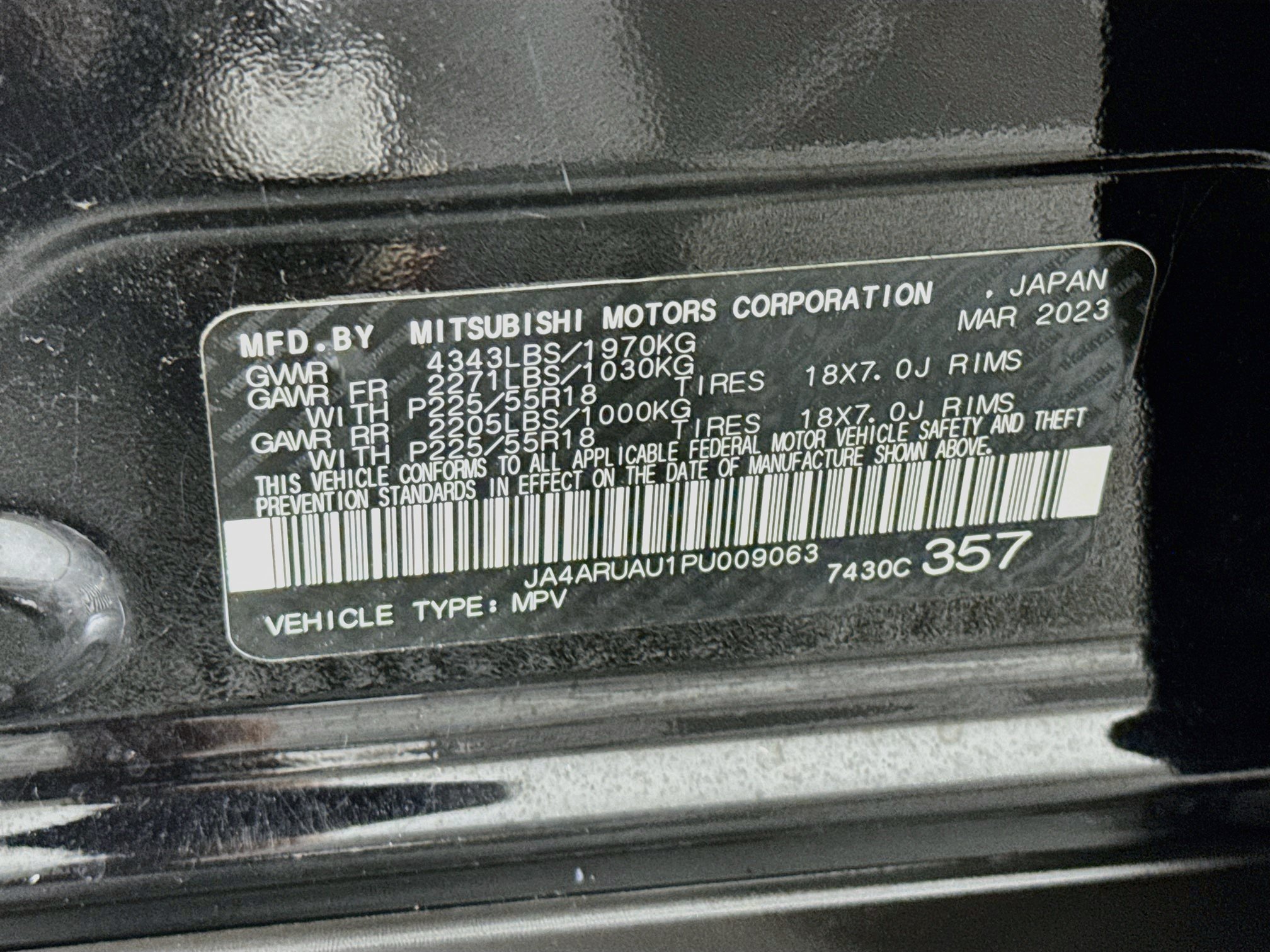 Used 2023 Mitsubishi Outlander Sport ES AWD/4WD image 70