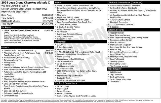 Certified 2024 Jeep Grand Cherokee Altitude image 11