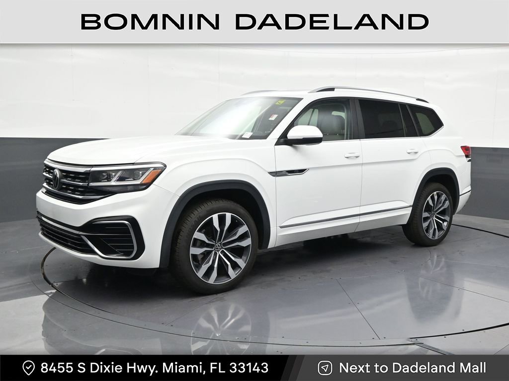 Used 2021 Volkswagen Atlas SEL R-Line FWD image 1