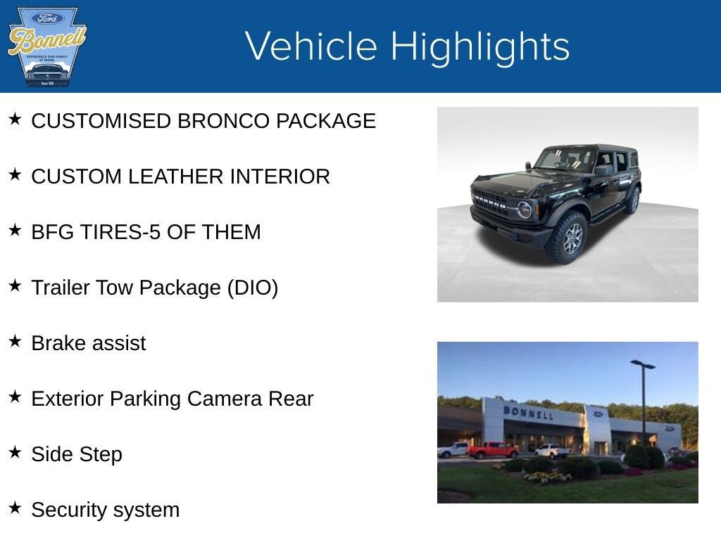 New 2025 Ford Bronco 4-Door AWD/4WD image 5