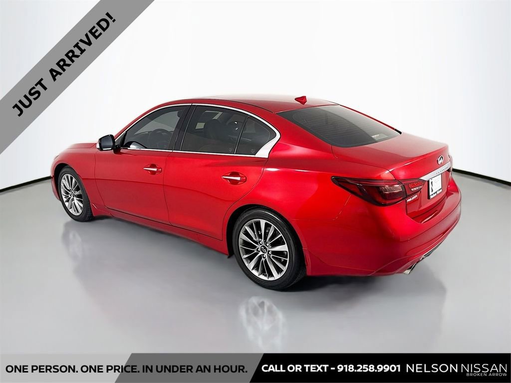 Used 2022 INFINITI Q50 Luxe w/ Cargo Package RWD image 7