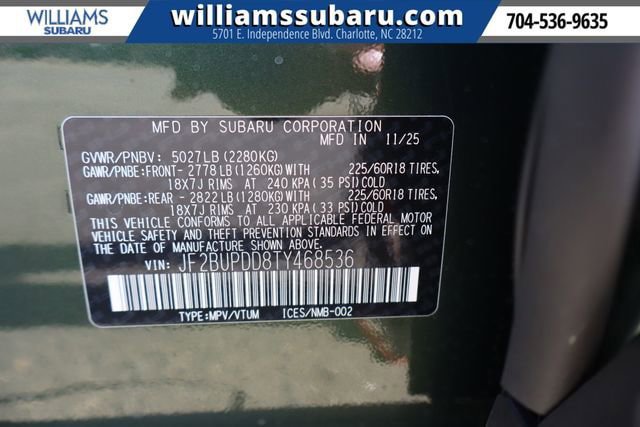 New 2026 Subaru Outback Limited w/ Premium/Limited Package AWD/4WD image 25