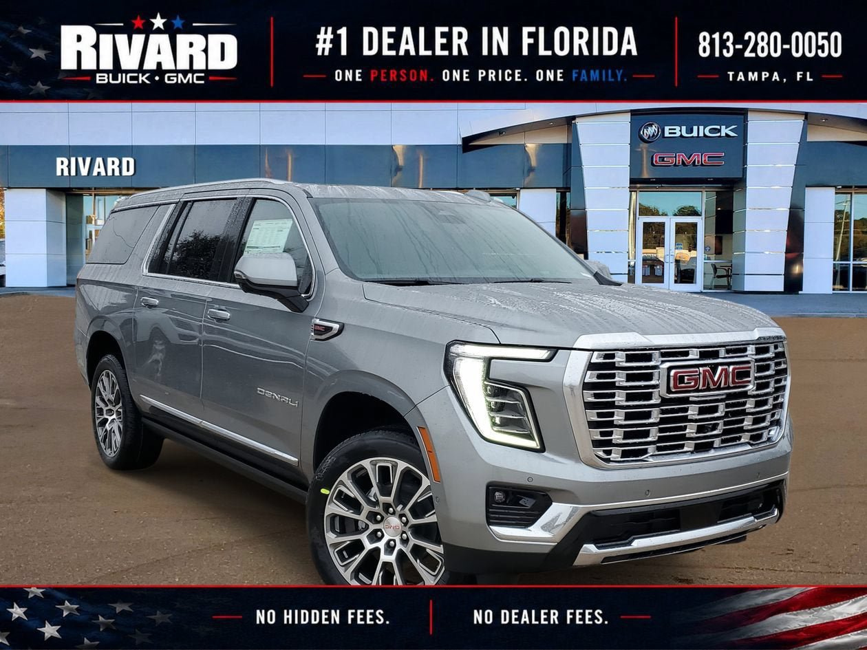 New 2026 GMC Yukon XL Denali w/ Sun & Power Step Package